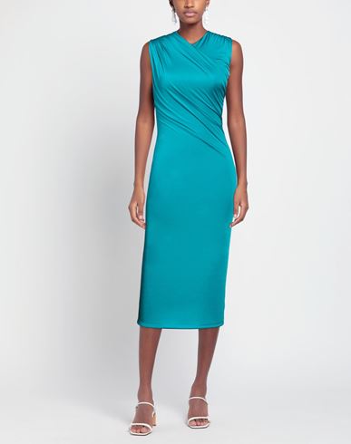 Woman Midi dress Turquoise