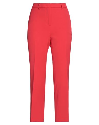 Seventy Venezia Woman Pants Coral Size 10 Polyester, Elastane
