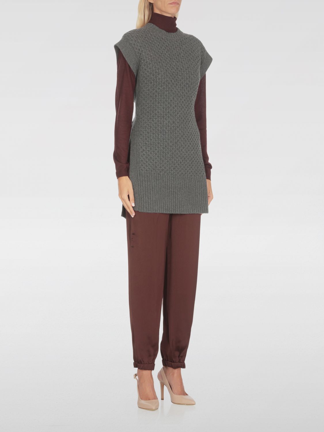Knitted top - Red
