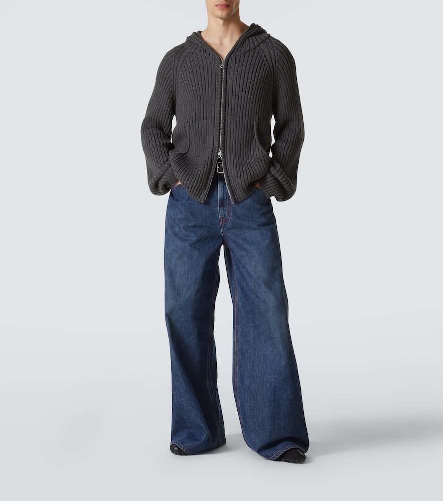 Indiana wide-leg jeans