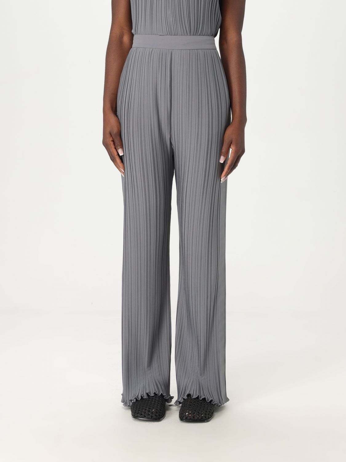 Pleated trousers - Blue
