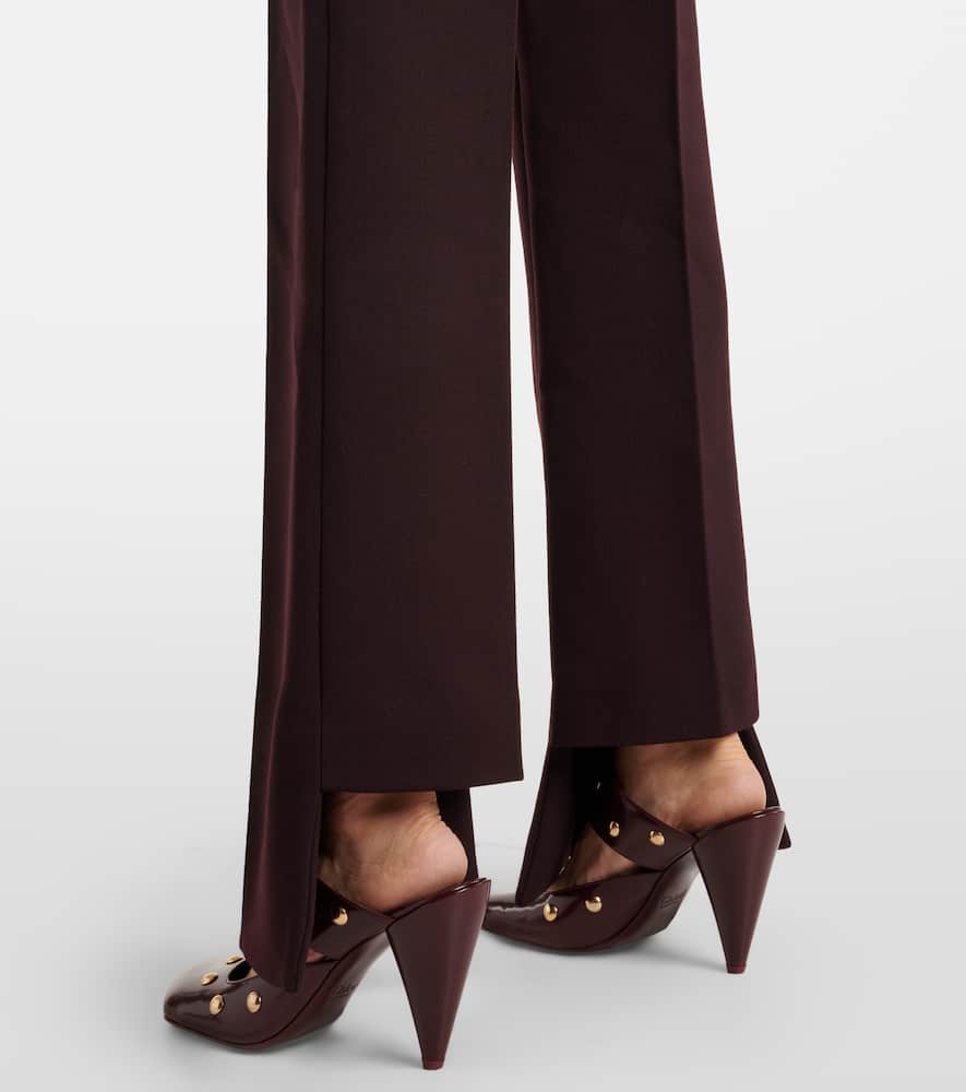 Chloé Wool wide-leg pants