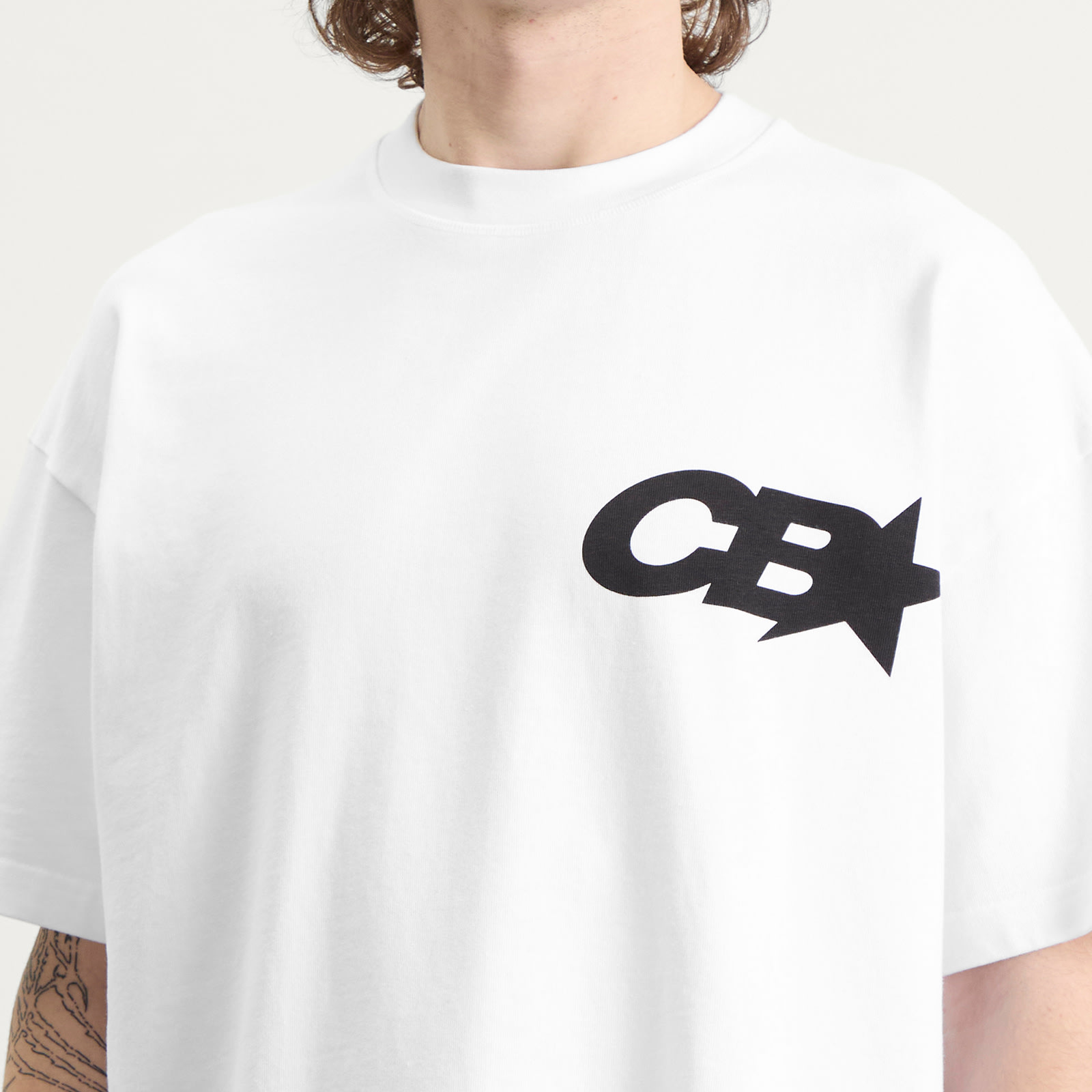 Men's CB Star Racing T-Shirt White