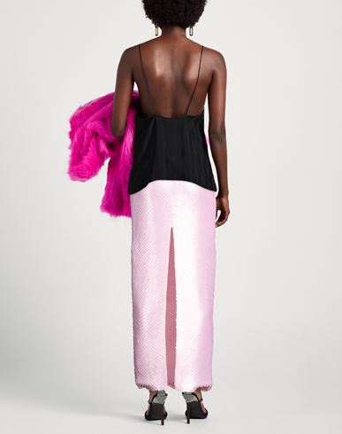 Mônot Woman Maxi skirt Pink Size 4 Viscose
