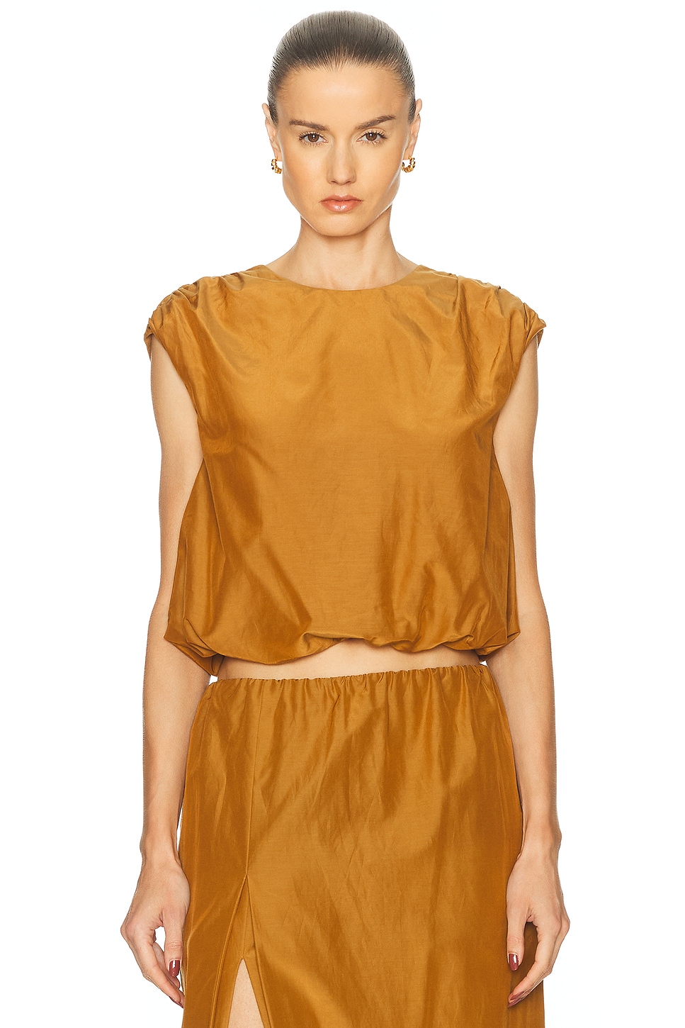 Loulou de Saison Cosma Top in Black - Black.  S also in