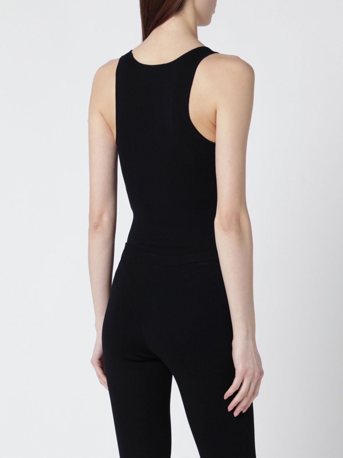 Top Woman color Black