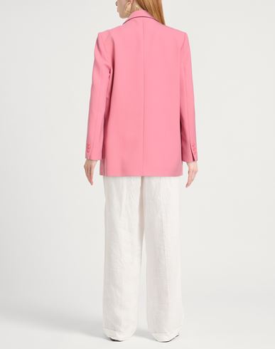 Woman Blazer Pink Size 4 Polyester