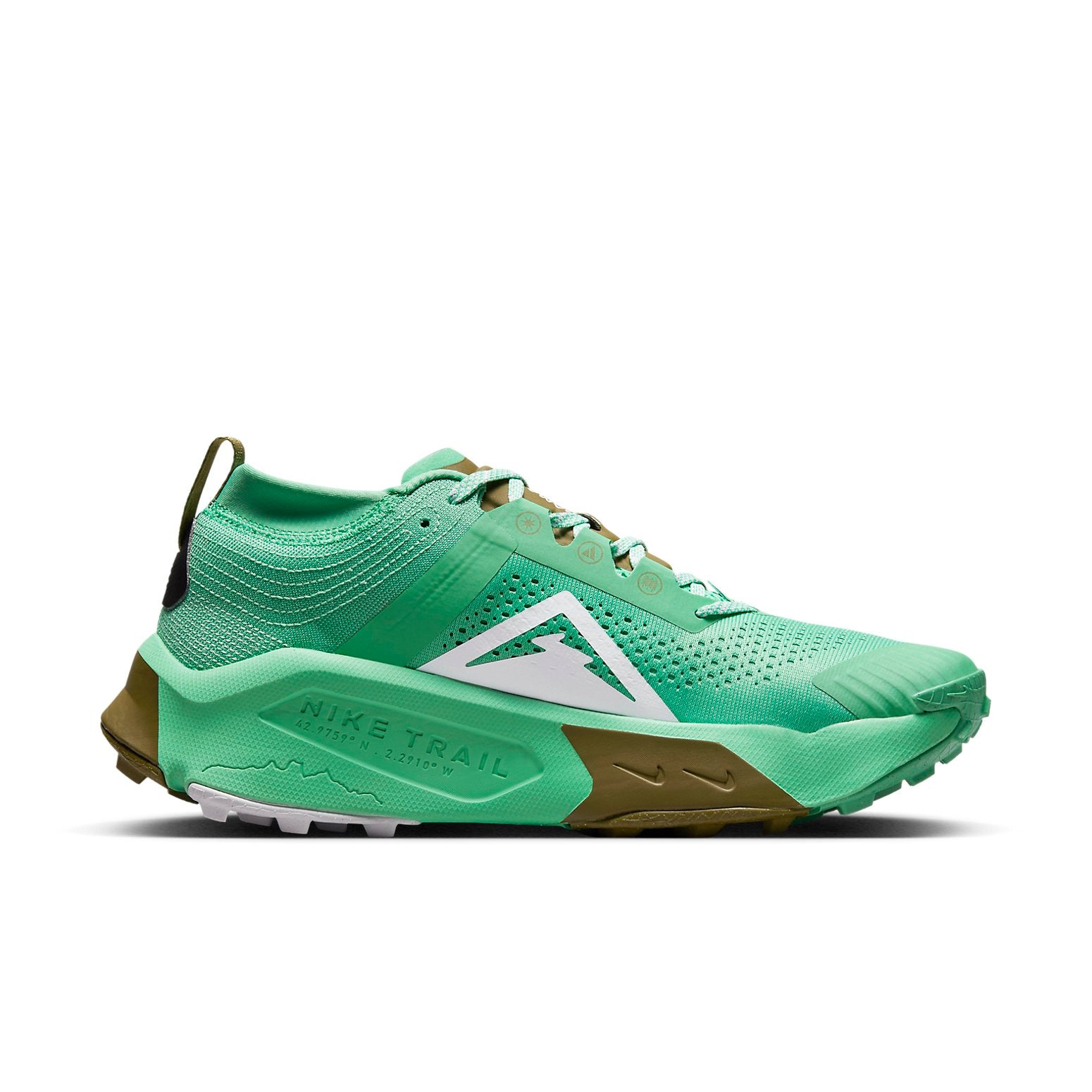 ZoomX Zegama Trail 'Spring Green Olive Flak'