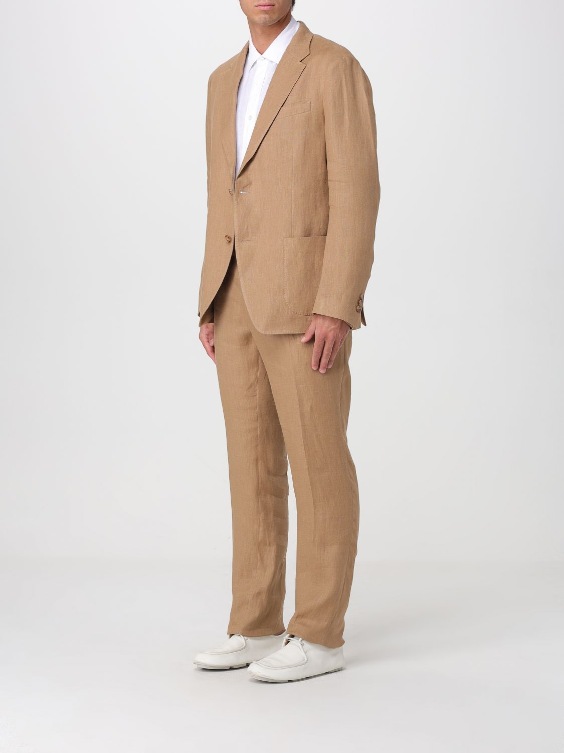 Suit Men color Beige