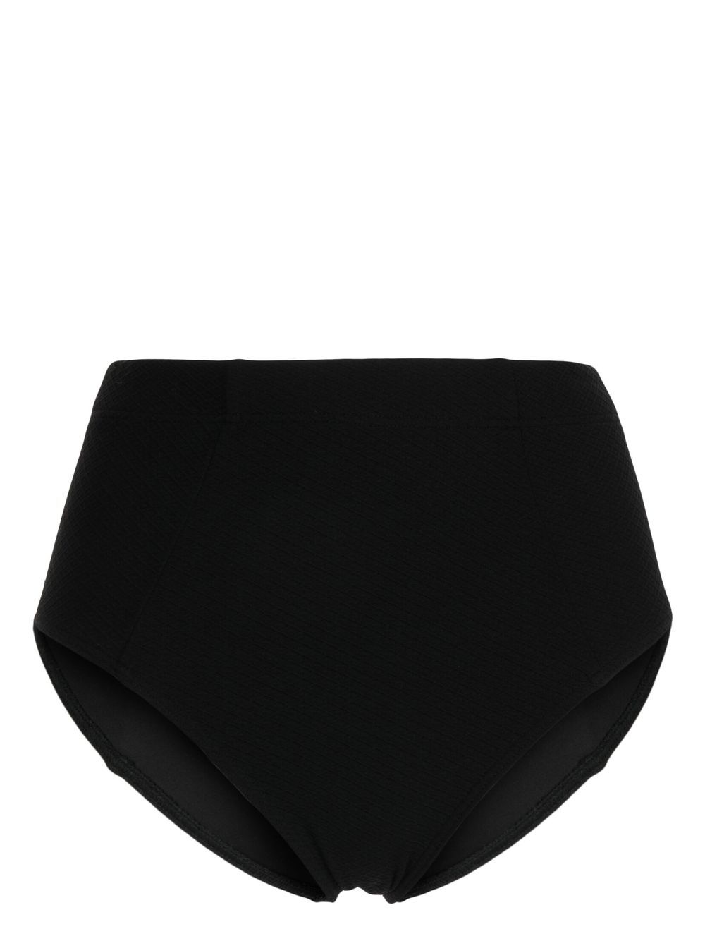 High-waisted bikini bottoms - Black