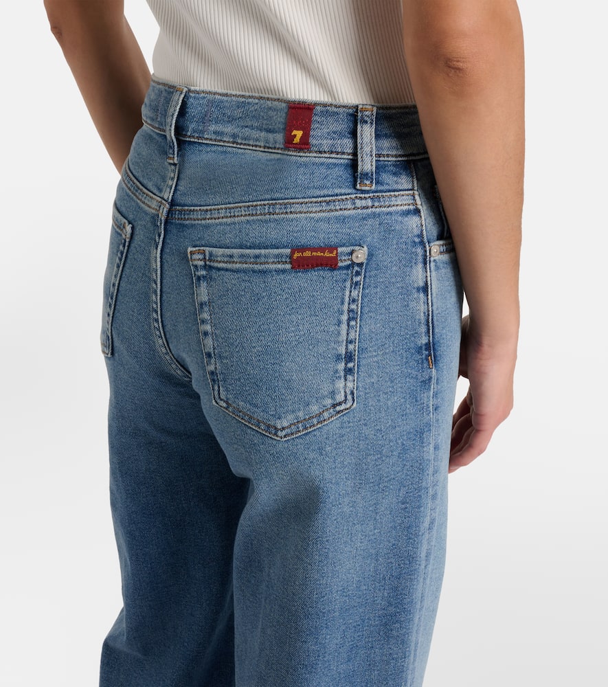 Lotta high-rise wide-leg jeans