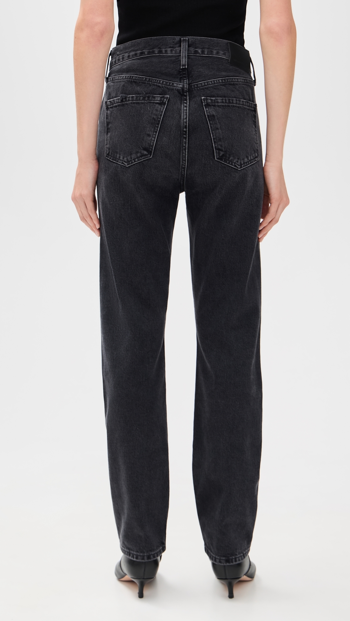 Blaine Vintage Straight Jeans Vintage Black