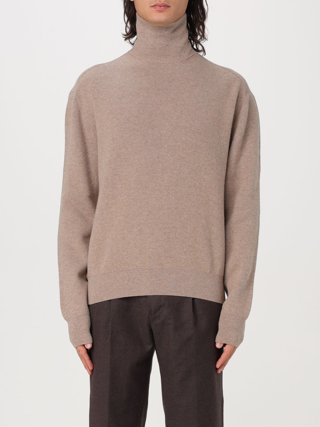 High-neck jumper - Grey