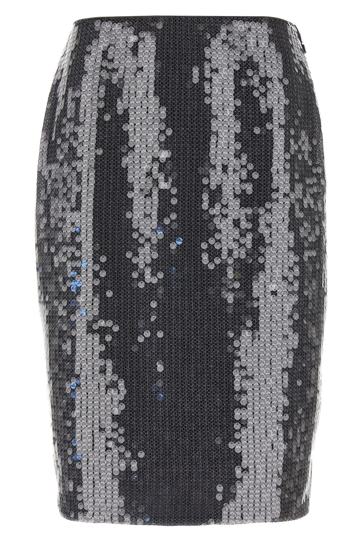 'Net Sequin Midi' Skirt