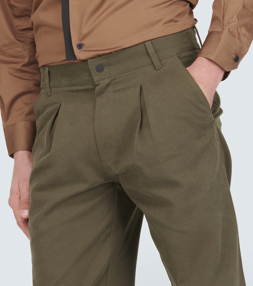 Boot cotton twill cargo pants