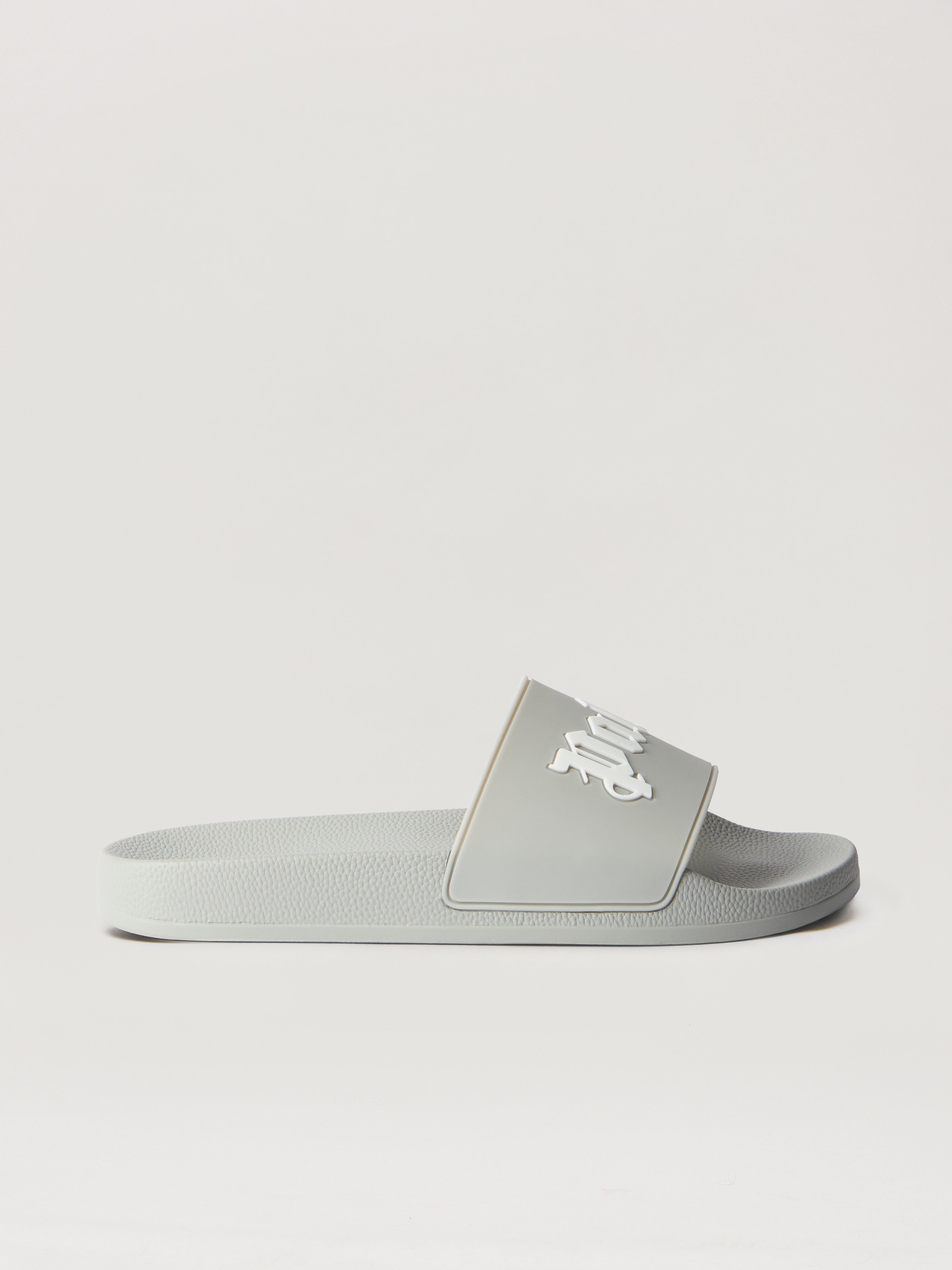 Big Logo Sliders Man  Grey White