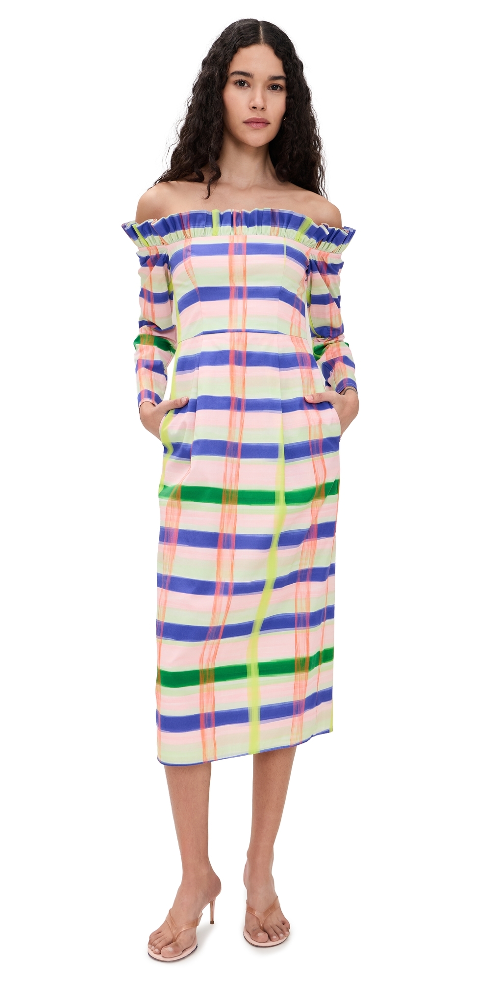 Sara Dress Aqua