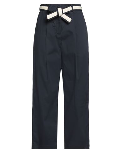 Woman Pants Midnight blue Size 8 Cotton, Elastane