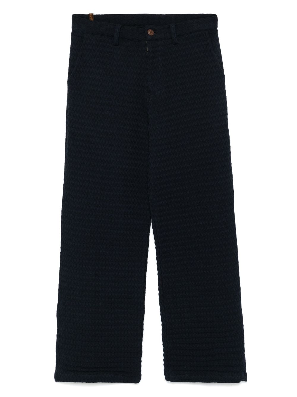 Isa Boulder cotton trousers - Blue