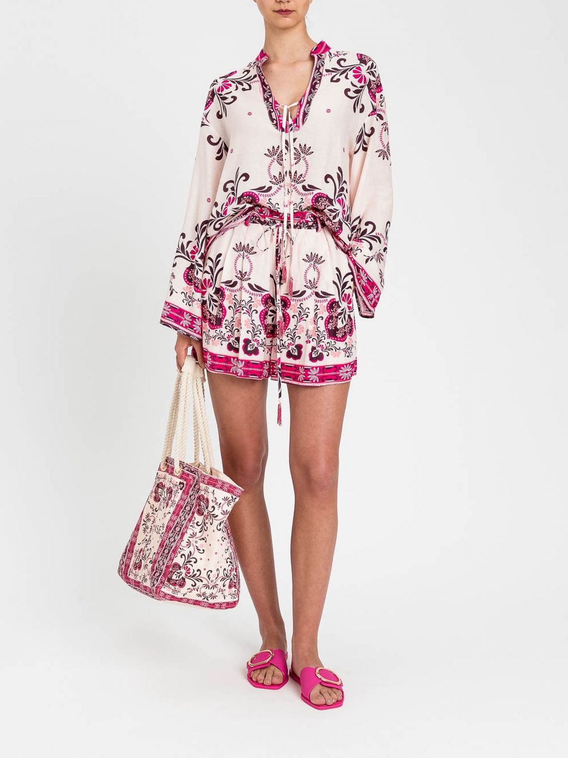 Top Woman color Fuchsia