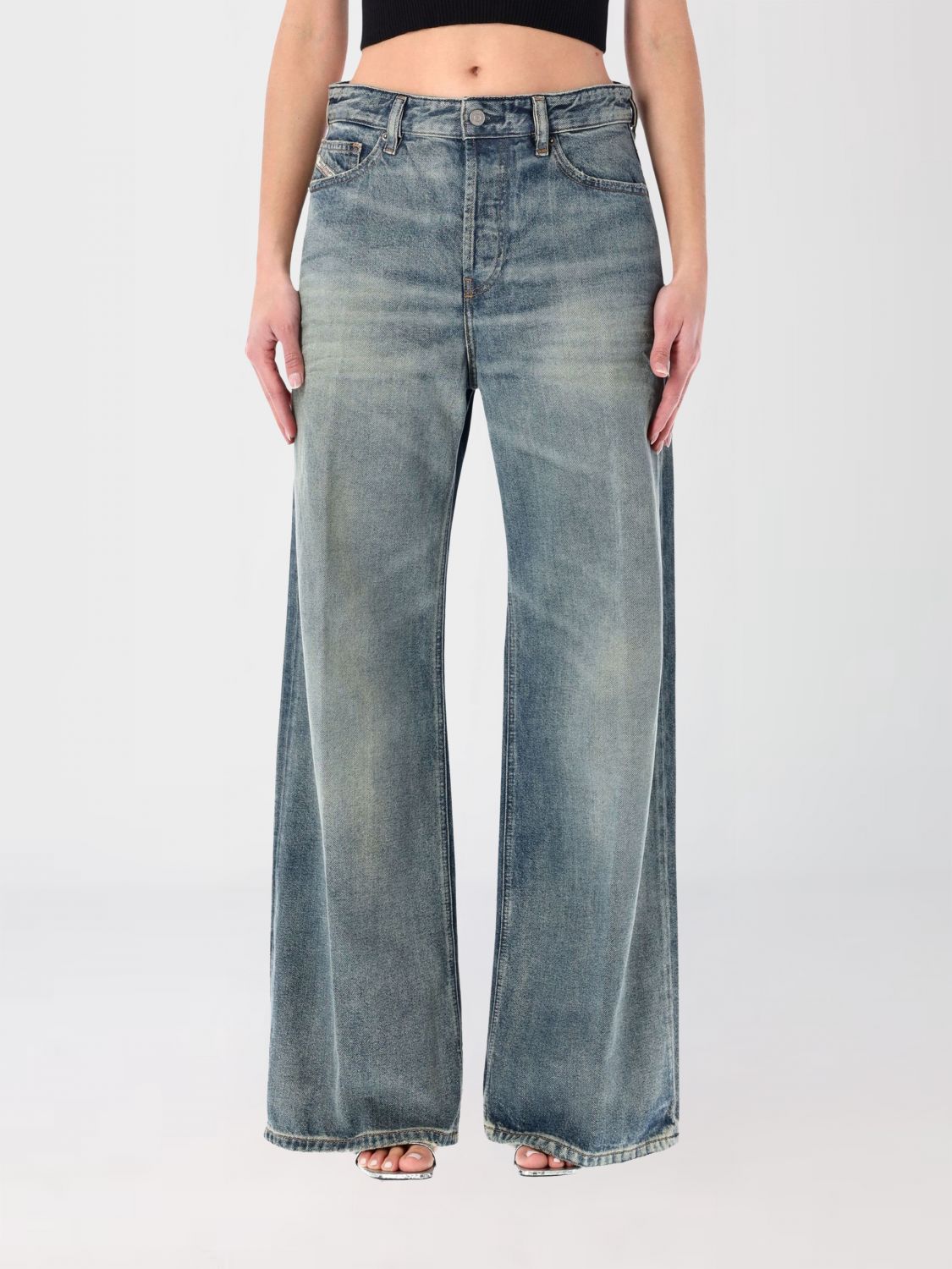 Jeans Woman color Denim