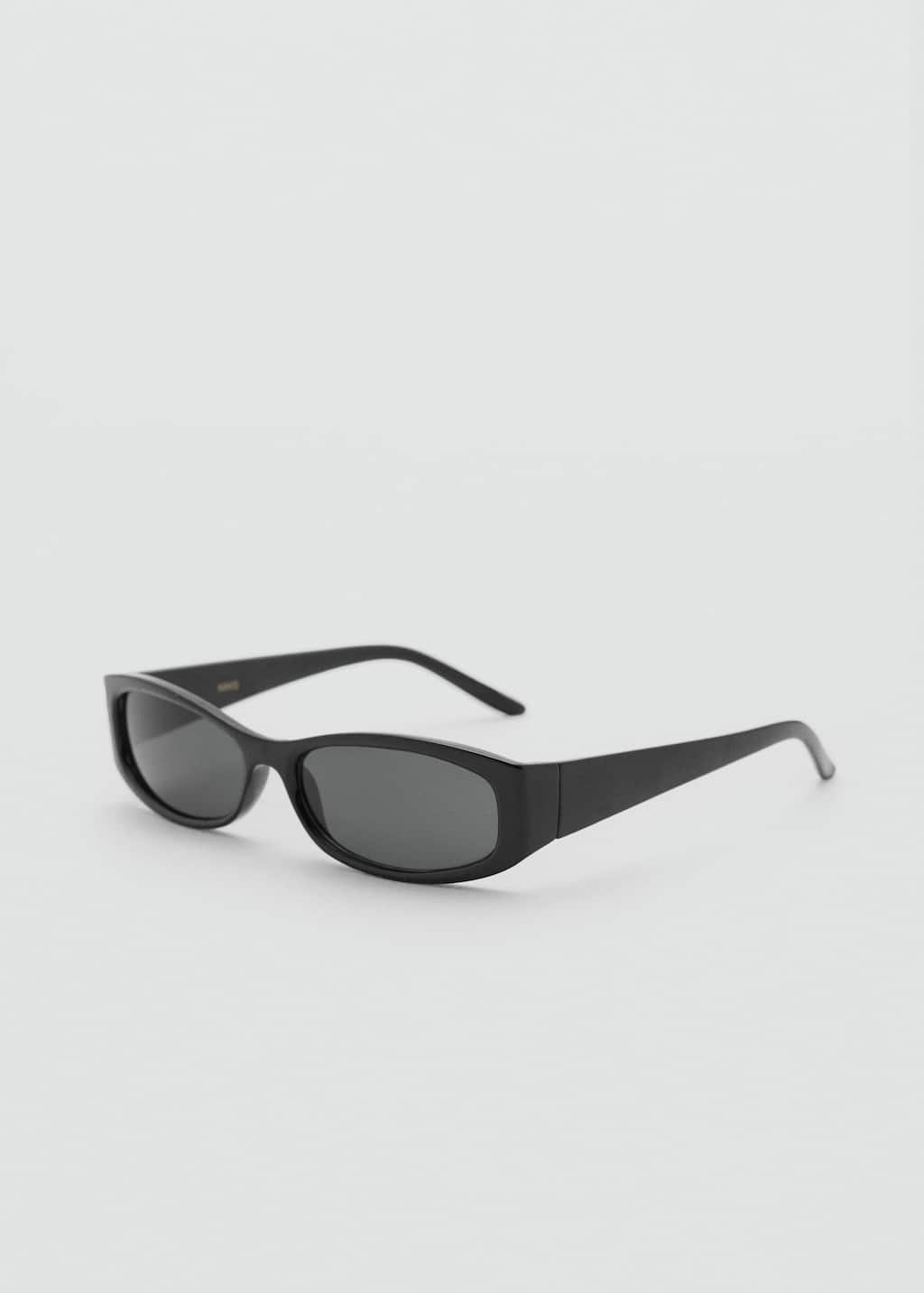 Rectangular-frame sunglasses black - Woman - One size - 