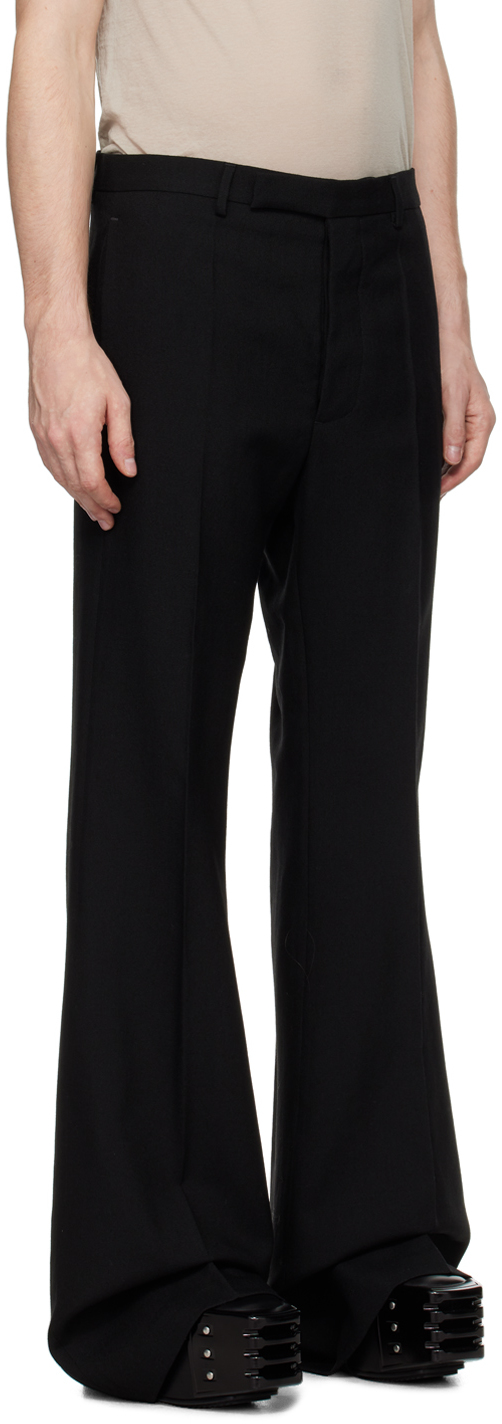 Rick Owens Black Porterville Wide Astaires Trousers