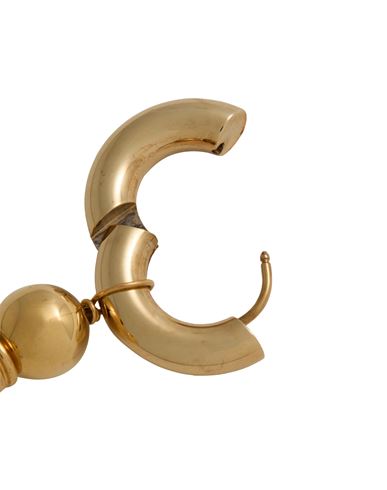 Woman Single Earring Gold Size