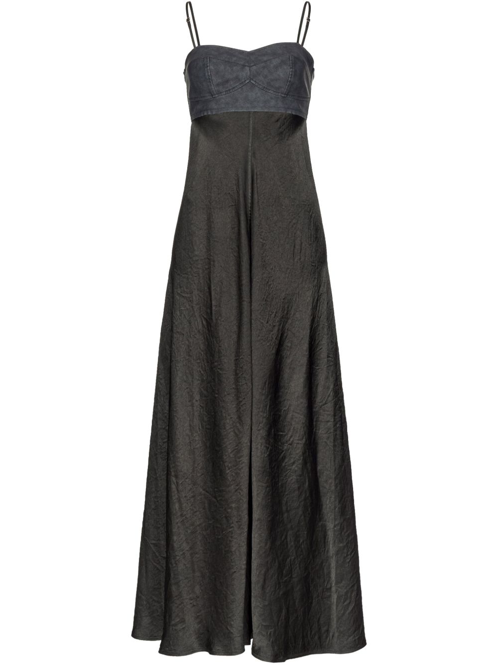 Sleeveless maxi dress - Black
