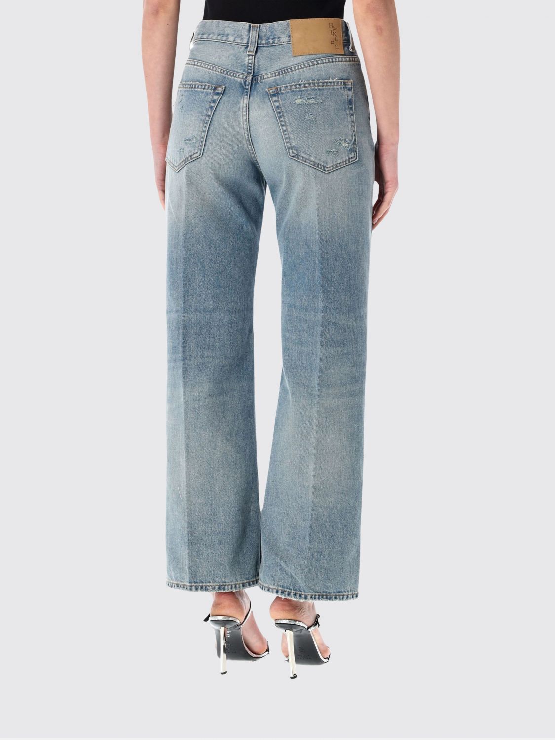 Jeans Woman color Sky Blue