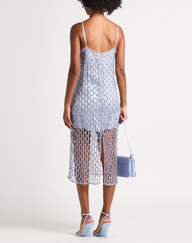 Forte_forte Woman Midi dress Sky blue Size 2 Polyester, Polyamide