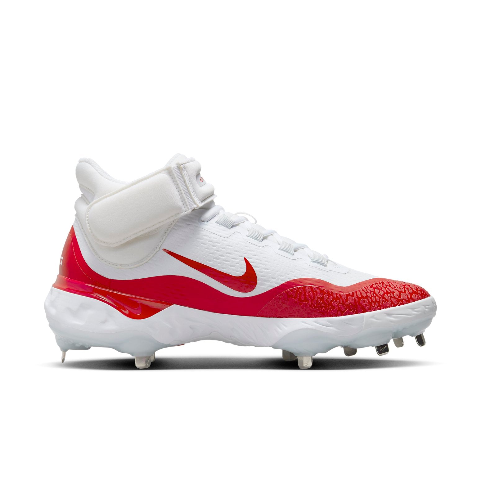 Alpha Huarache Elite 4 Mid 'White University Red'