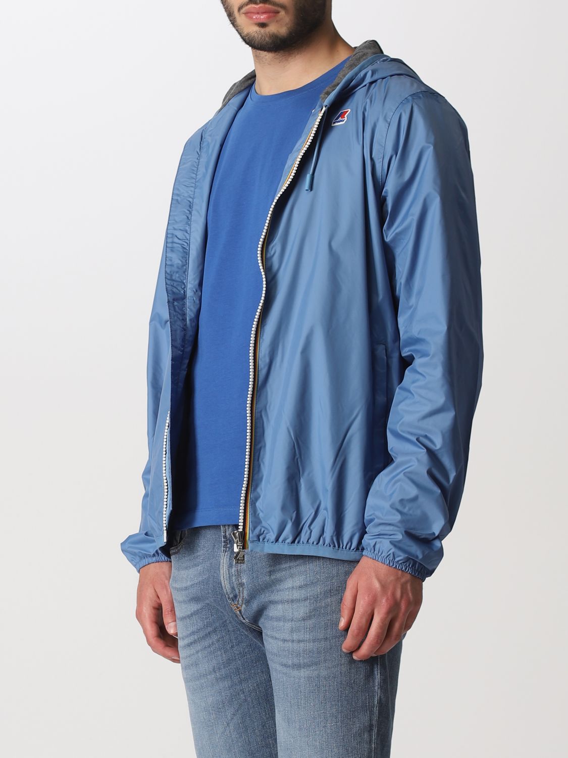 Jacket Men color Sky Blue