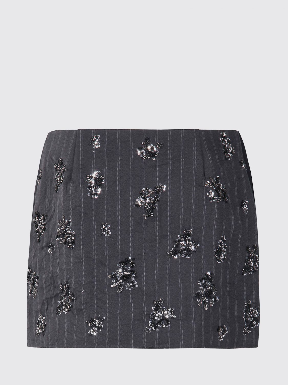 Skirt Woman color Black
