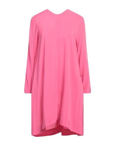 Woman Mini dress Fuchsia Size 6 Viscose