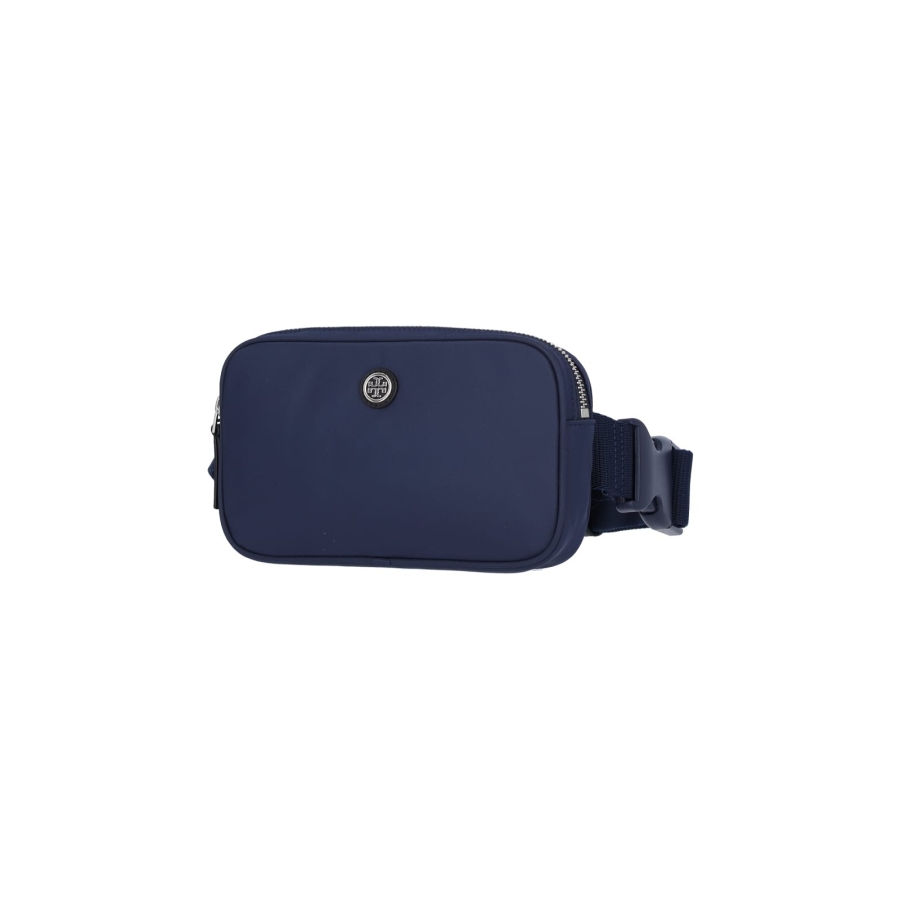 Virginia Nylon Belt Bag In Royal Navy