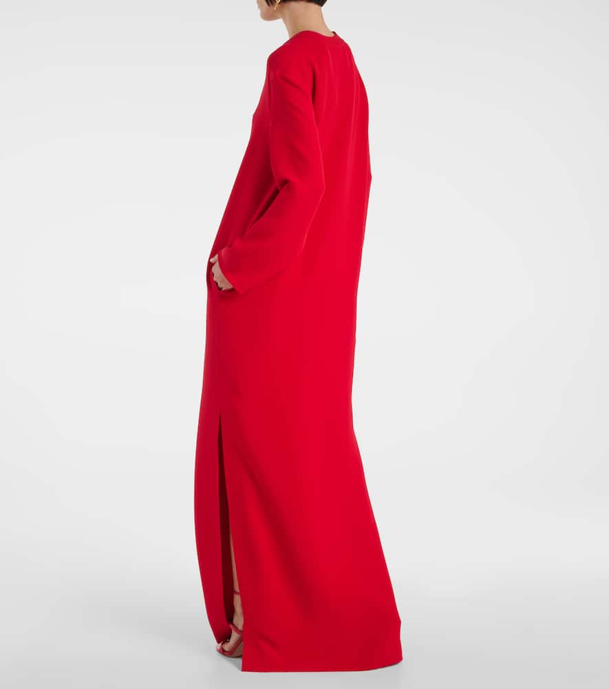 Silk gown