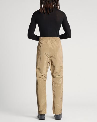 Man Pants Khaki Size L Polyester, Cotton