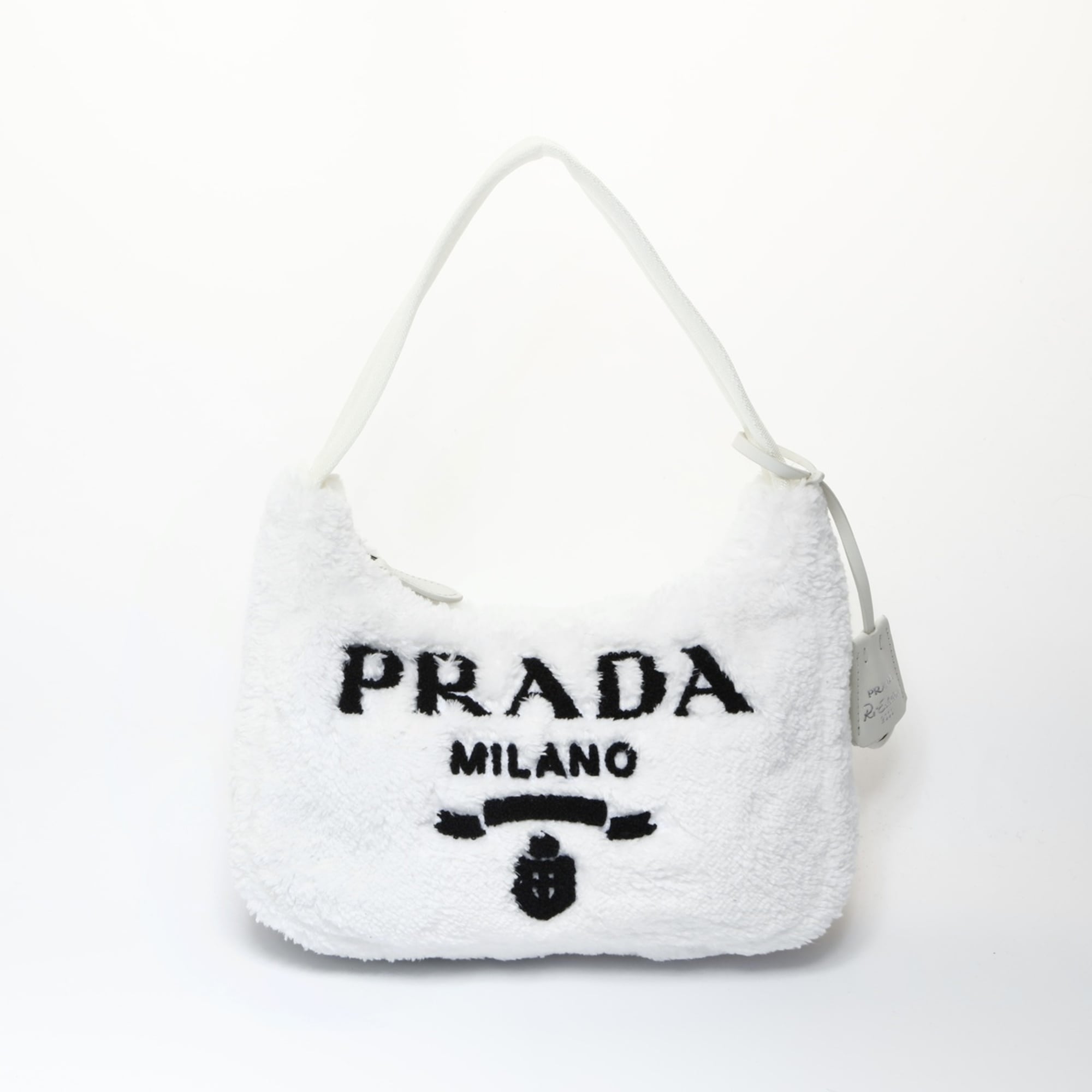 Prada White Shoulder Bag Pre-Owned