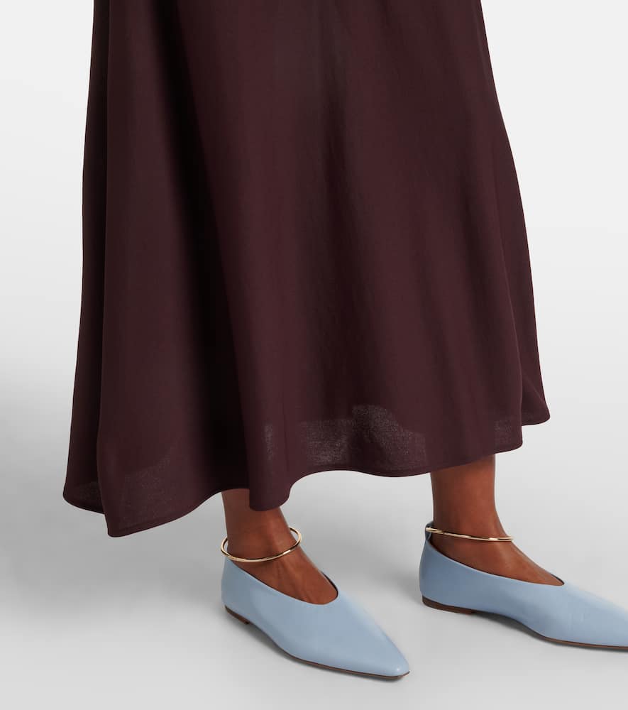 Jersey maxi dress