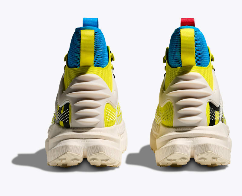 HOKA Mafate X Hike Shoes in Hoka Citrus/Alabaster