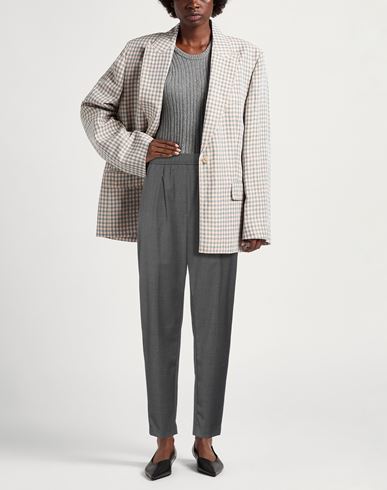 Woman Pants Grey Size XS Polyester, Wool, Elastane