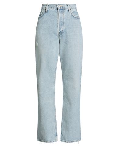 Woman Jeans Blue Size 24 Cotton