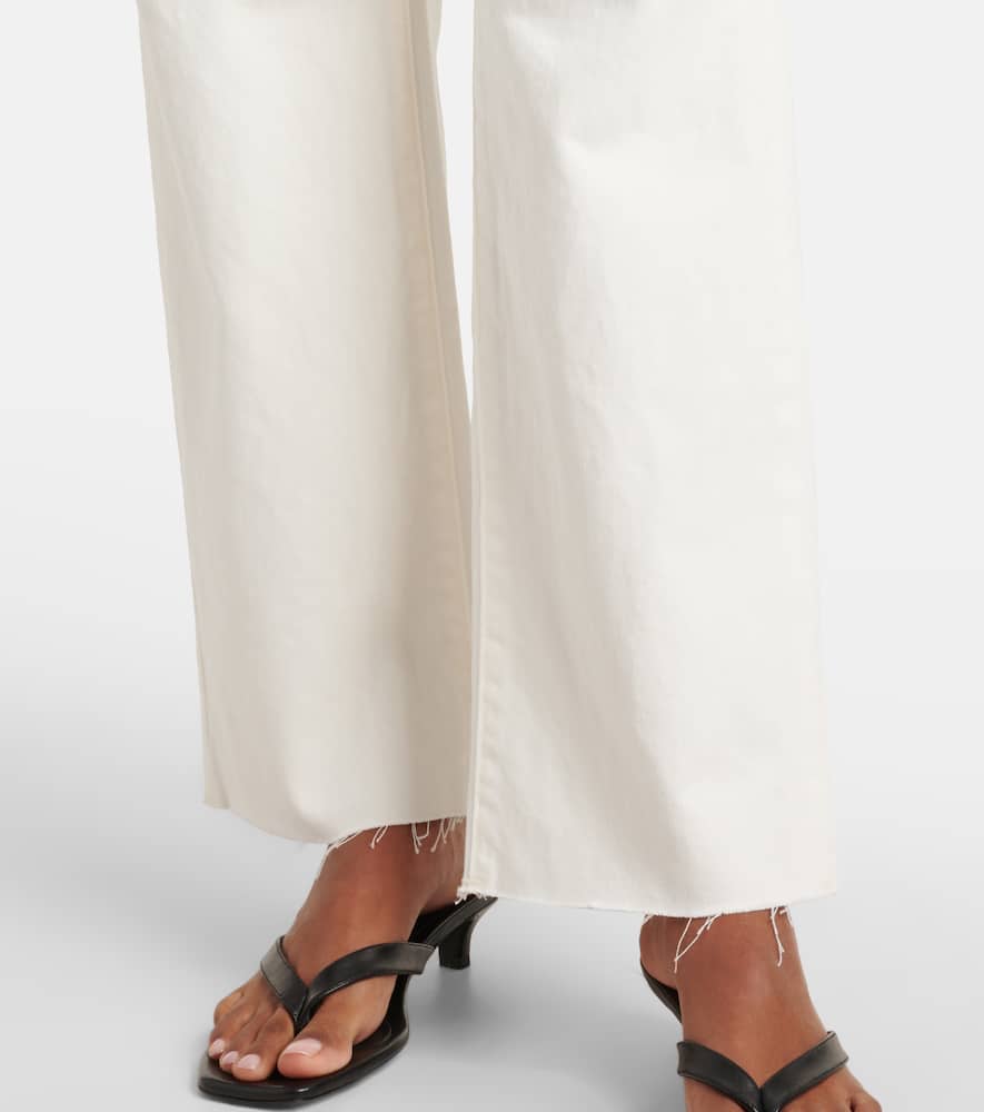 Calla high-rise cropped straight jeans