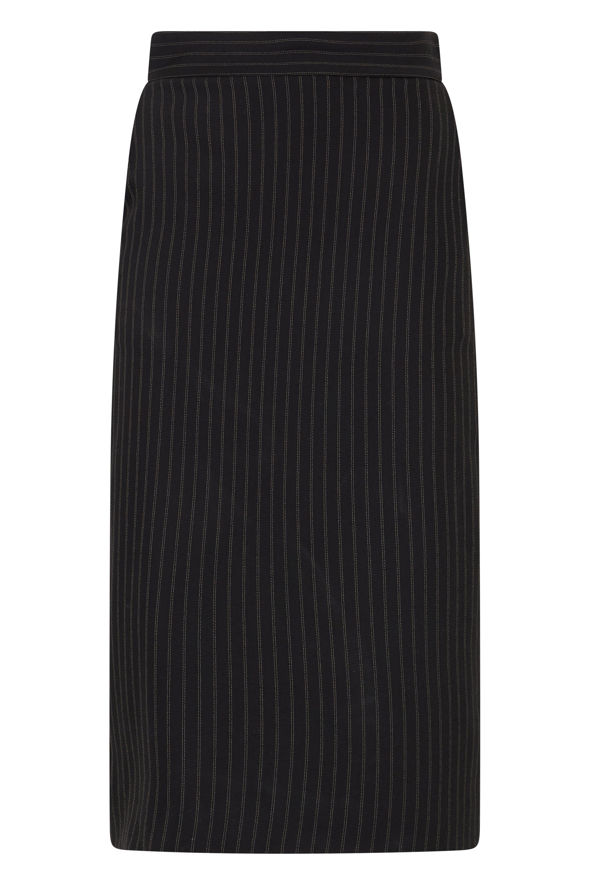 Slim Fit Pinstripe Dress