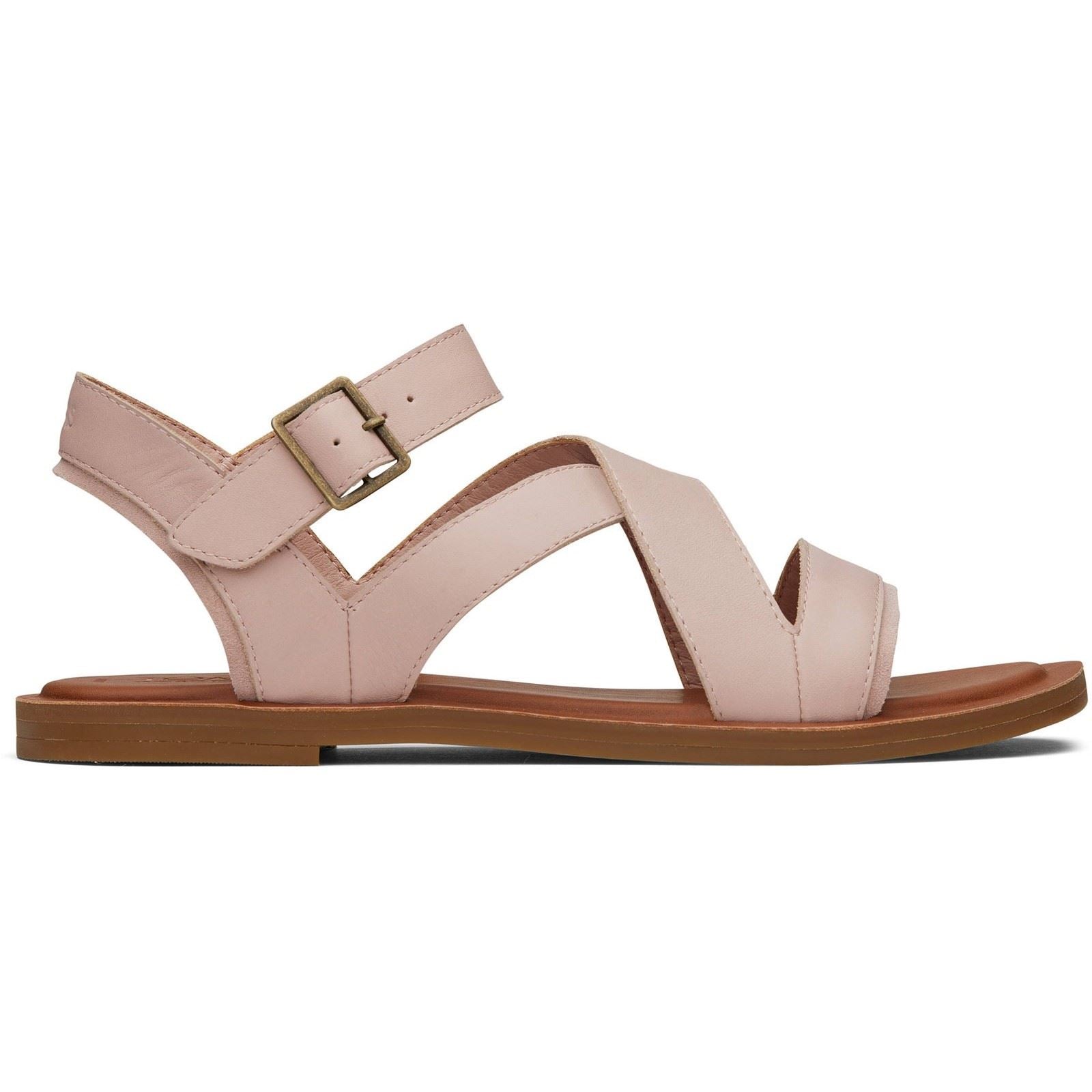 Toms Sloane 100% Cow Women's Ballet Pink Wedge