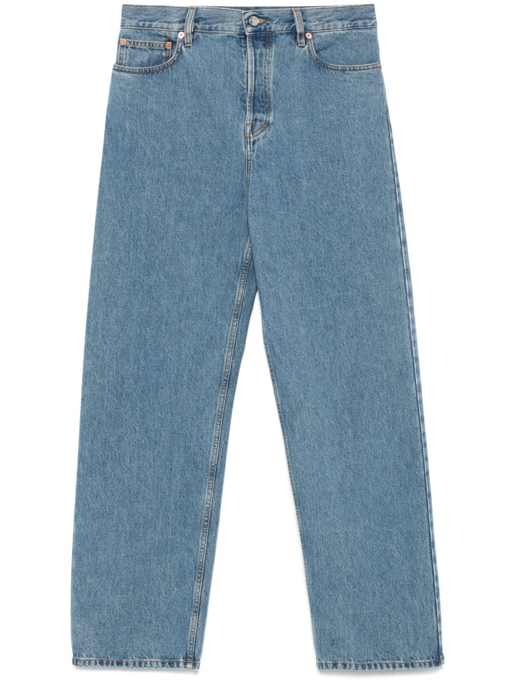 Gucci logo-patch jeans - Blue
