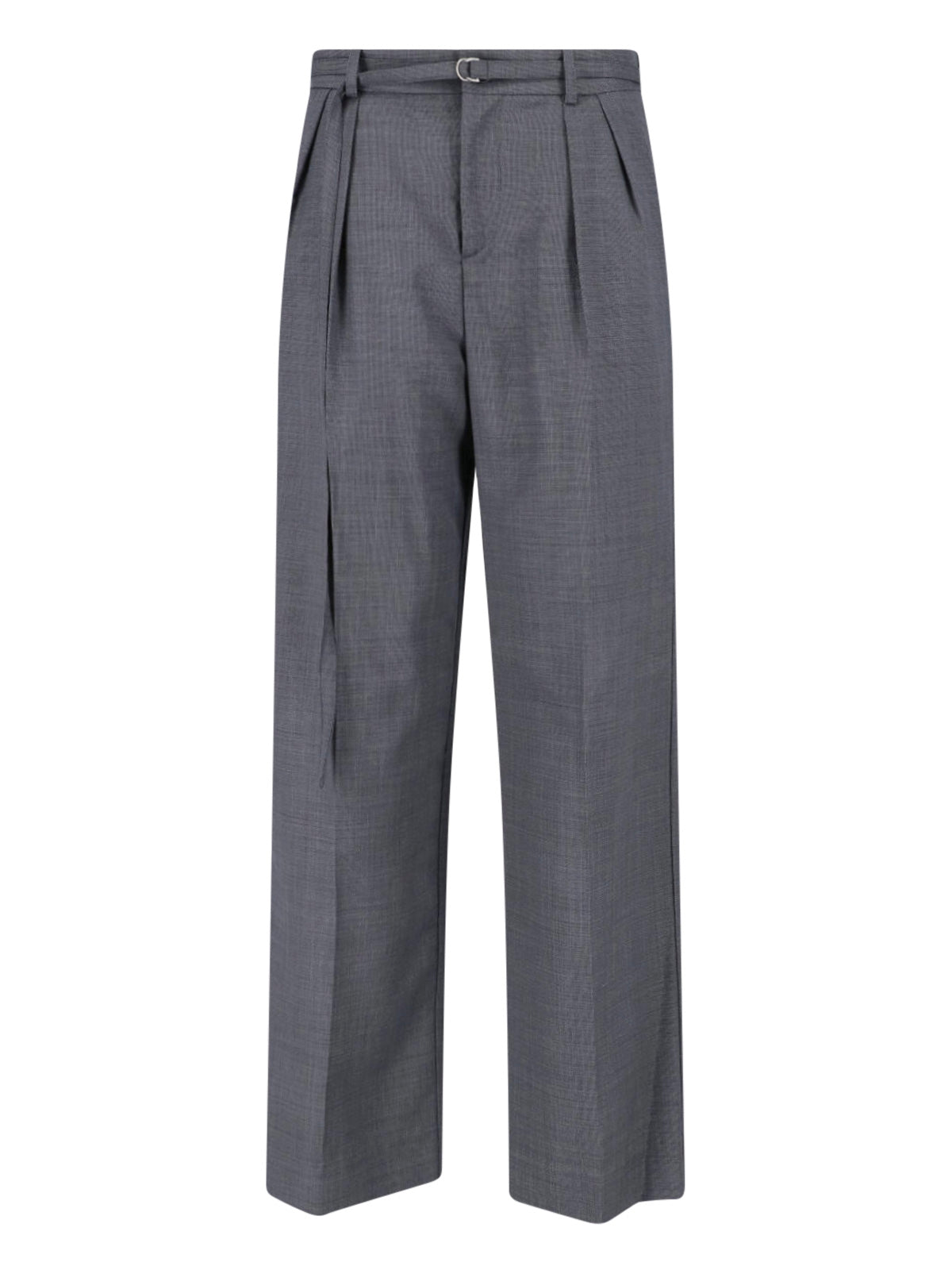 100% Virgin Wool Tailored Trousers for Women