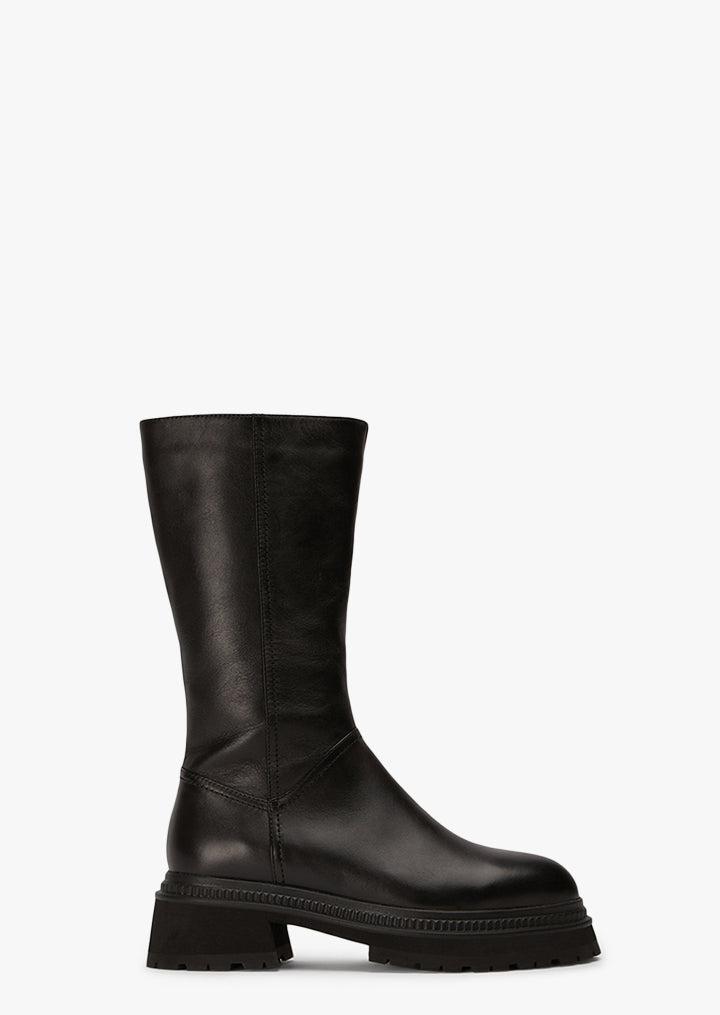 Hahn Black Como Calf Boots