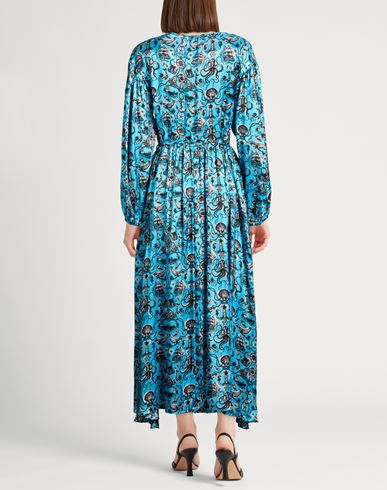 Woman Maxi dress Azure Size 6 Viscose